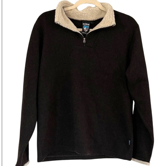 Kuhl Jackets & Blazers - Kuhl Alfpaca 1/4 Zip Pullover Sz Large Brown